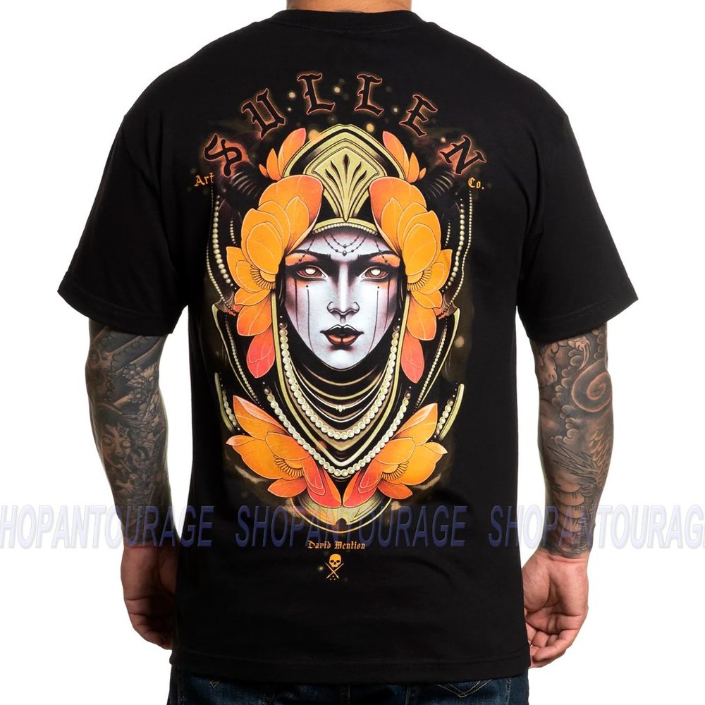 Sullen Art Collective David Mention SCM4538 Standard Short Sleeve Men`s T-shirt